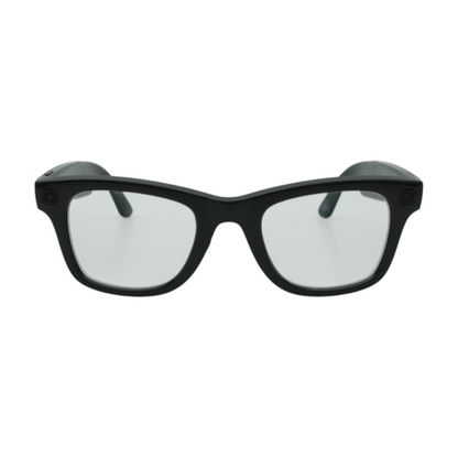 Black Wayfarer Smart Glasses