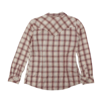 Pink Plaid Button Down