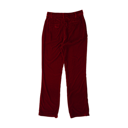 Red Regular Pants