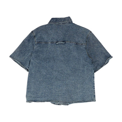 Blue Denim Coat