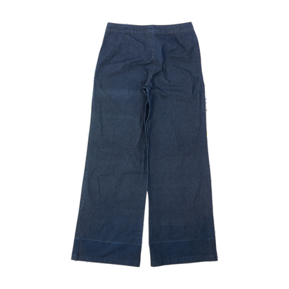 Blue Wide Leg Jeans