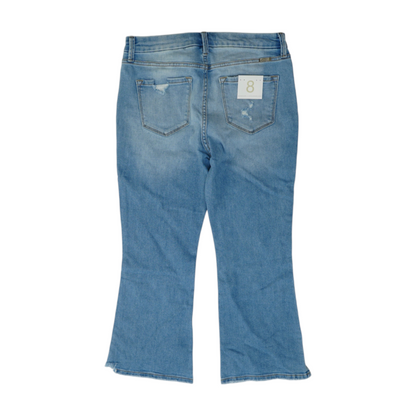 Blue Wide Leg Jeans