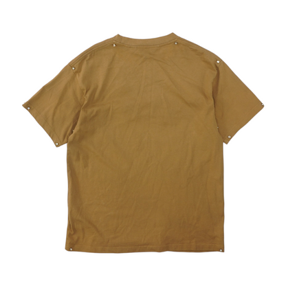 Khaki Solid T-Shirt