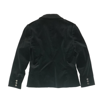 Black Solid Blazer