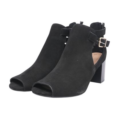 Black Block Heels