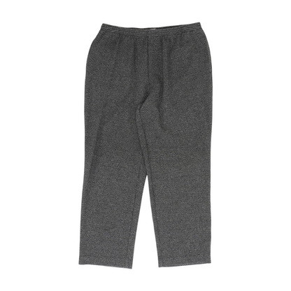 Black Petite Houndstooth Regular Pants