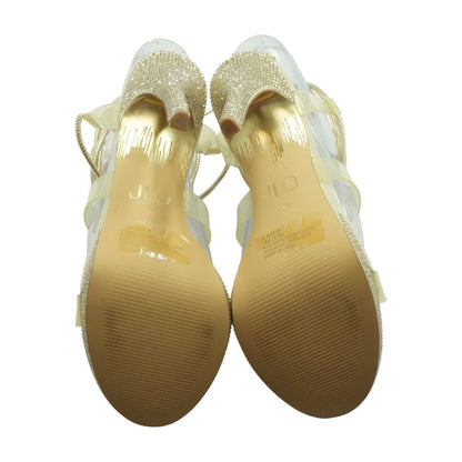 Gold Stiletto Heels