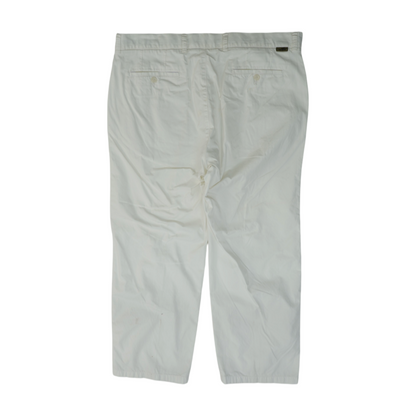 White Regular Pants