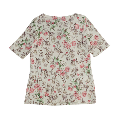Pink Floral Blouse