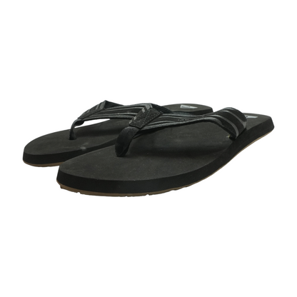 Black Flip-Flop Sandals