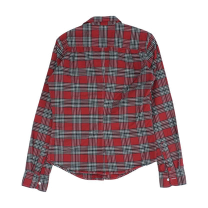 Red Plaid Button Down