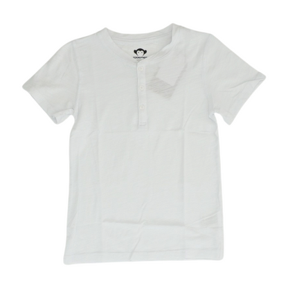White Henley T-Shirt
