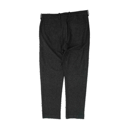 Black Striped Regular Pants