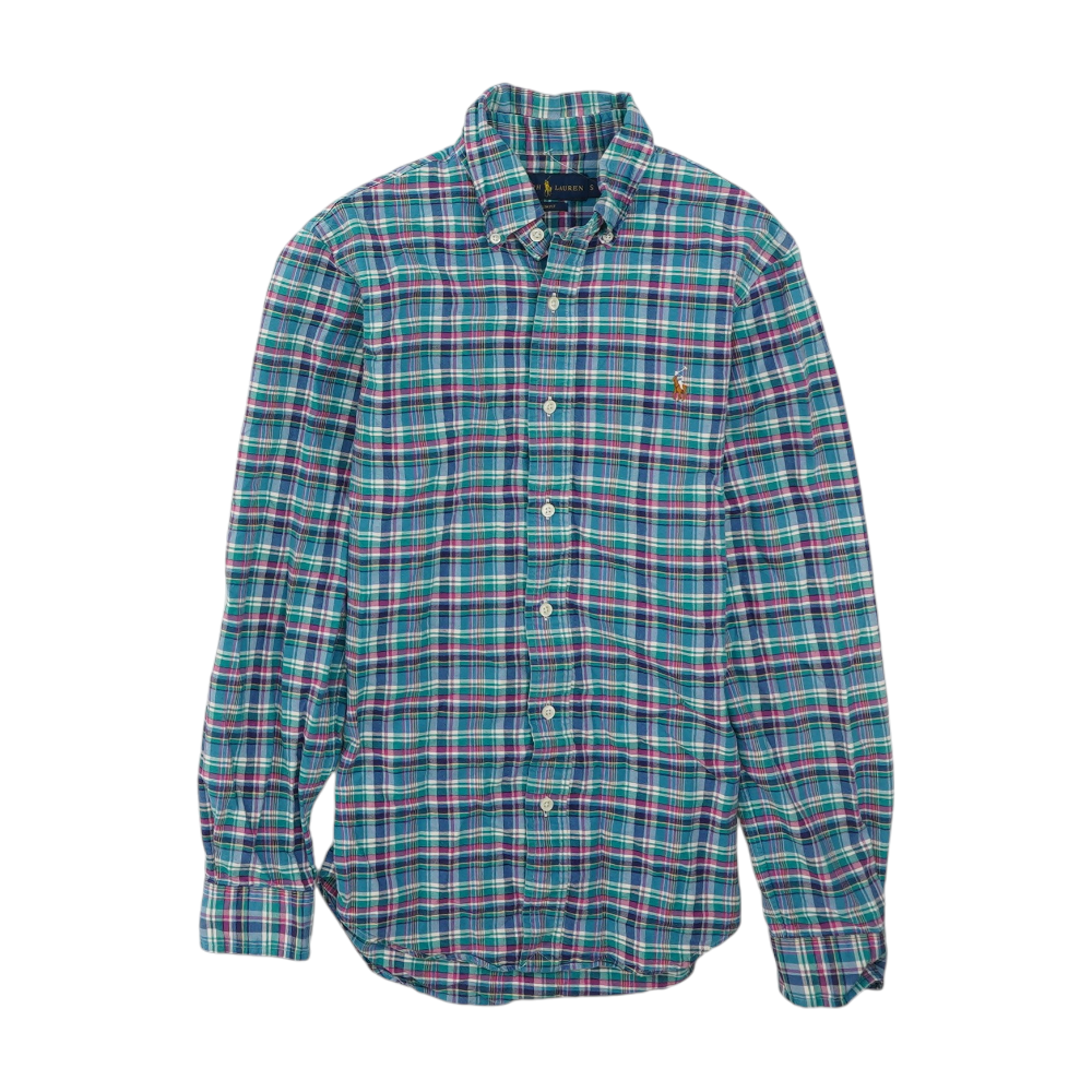 Blue Plaid Button Down