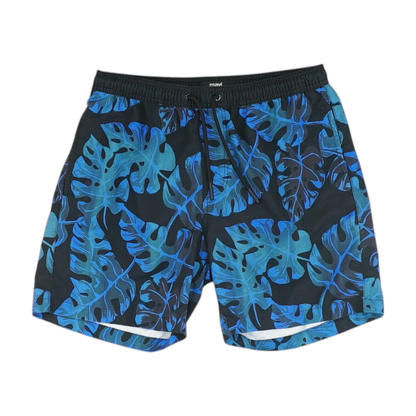 Black Tropical Swim Bottom