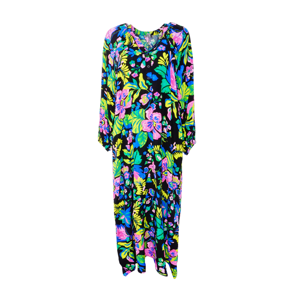 love x design dress Black Floral Maxi Dress – Unclaimed Baggage