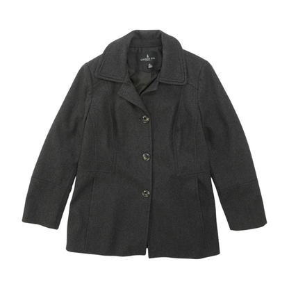 Gray Solid Jacket