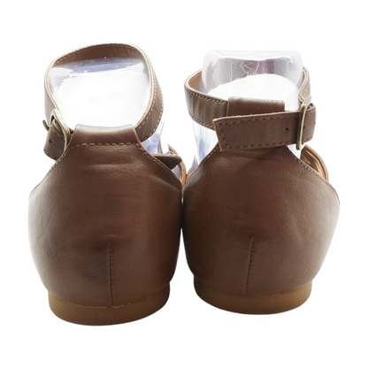 Brown Flat Sandals
