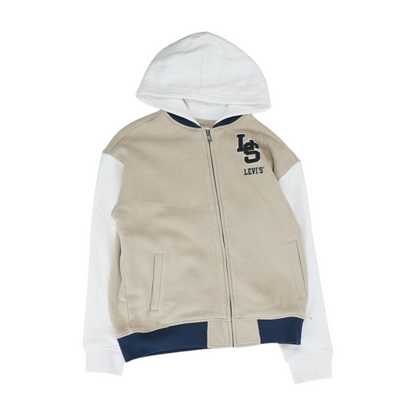 Tan Color Block Jacket