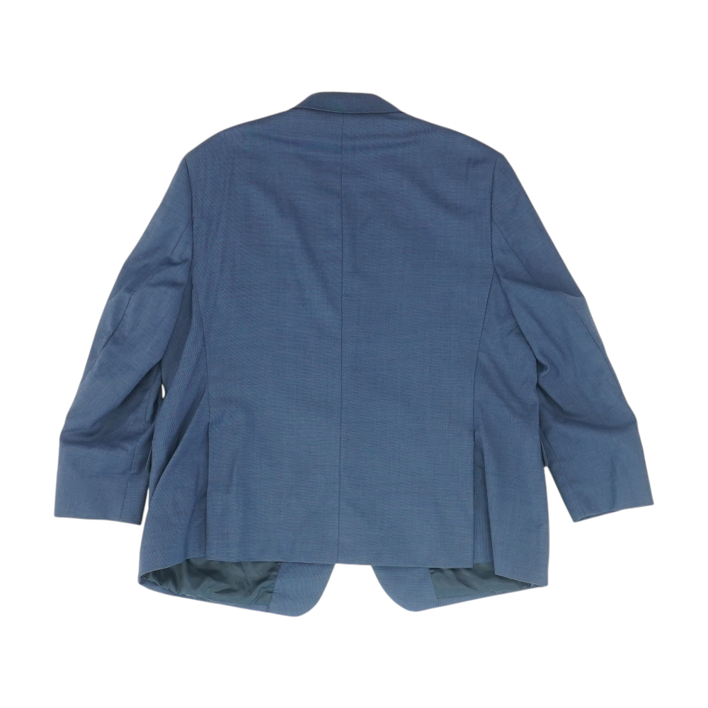 Navy Short Solid Sport Coat