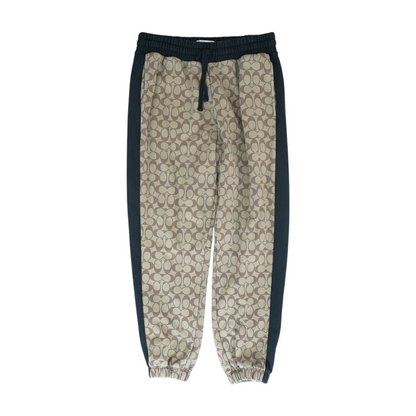 Brown Print Regular Pants