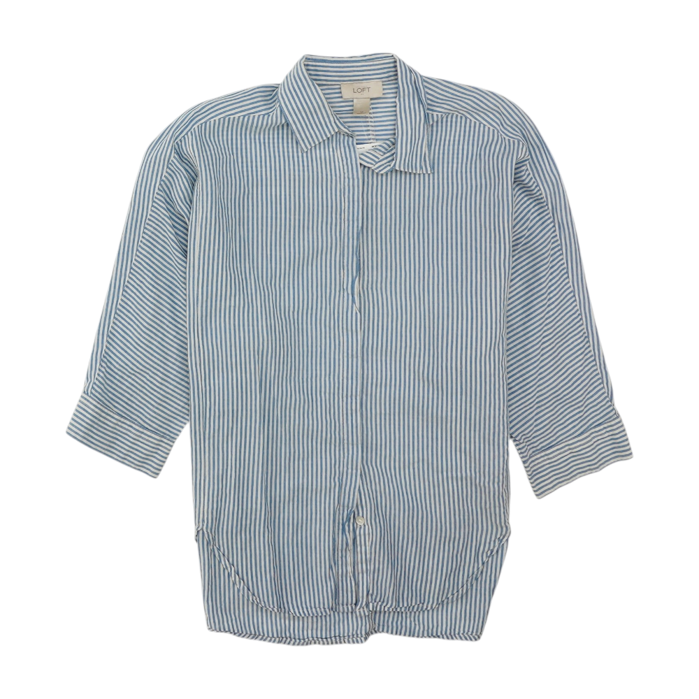 Blue Striped Button Down