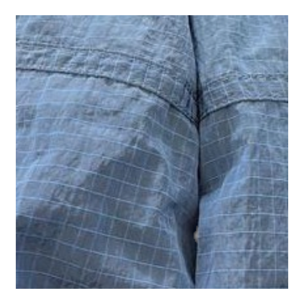 Blue Check Active Shorts