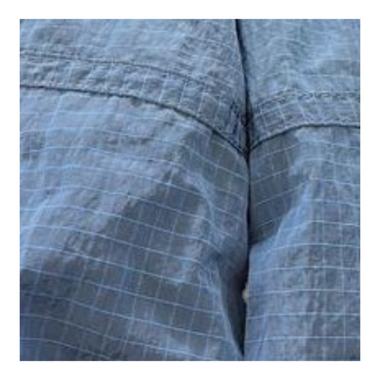 Blue Check Active Shorts