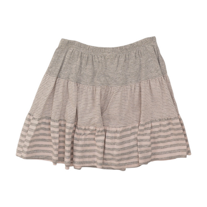 Vintage Pink Striped Mini Skirt