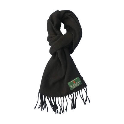 Black Wool Scarf