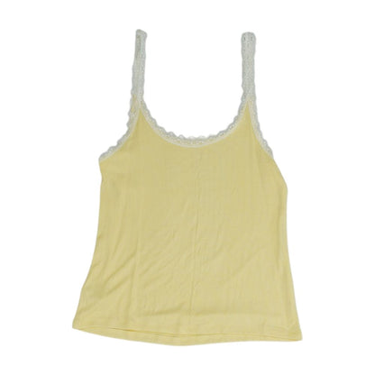 Yellow Tank Knit Top