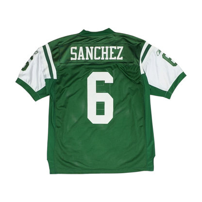 Men's Green New York Jets Short Sleeve Jersey
