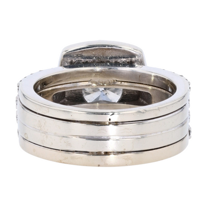 2 1/3 ctw White Gold Diamond Engagement Ring