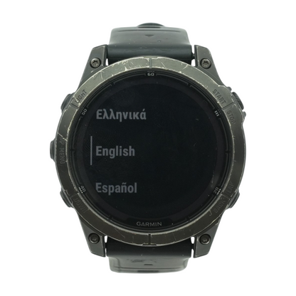 47mm Fenix 7 Pro Sapphire Solar Black Smartwatch Black Band One Size