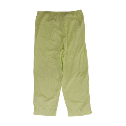 Green Solid Pants