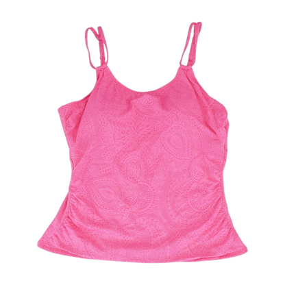Pink Plus Swim Top