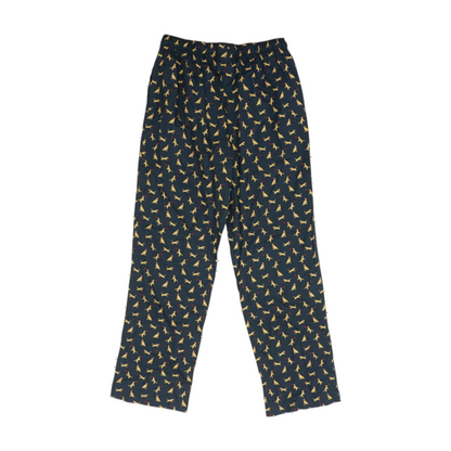 Navy Print Pajama Bottom