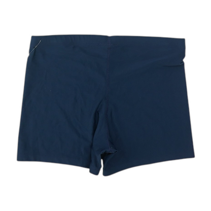 Navy Solid Active Shorts