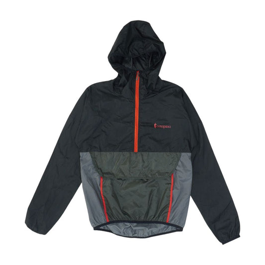 Black Color Block 1/4 Zip Pullover