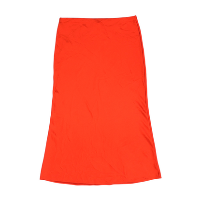 Red Midi Skirt