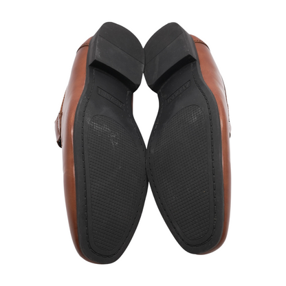 Brown Slip-On Dress Shoes