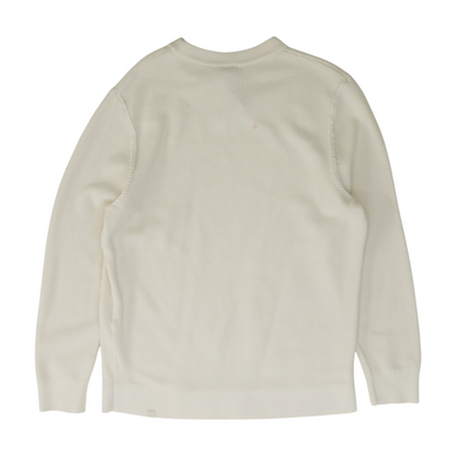 Ivory Solid Pullover Sweater