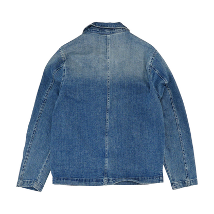 Blue Solid Jacket