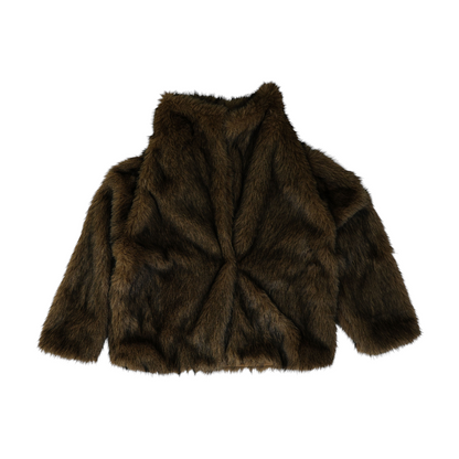 Brown Solid Jacket