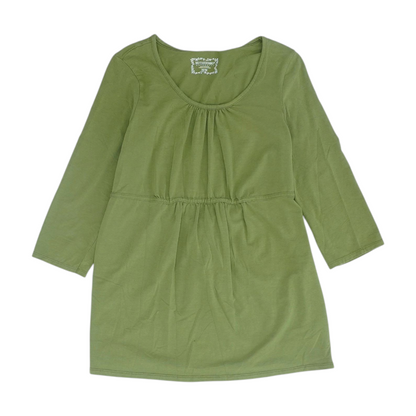 Green Maternity Blouse