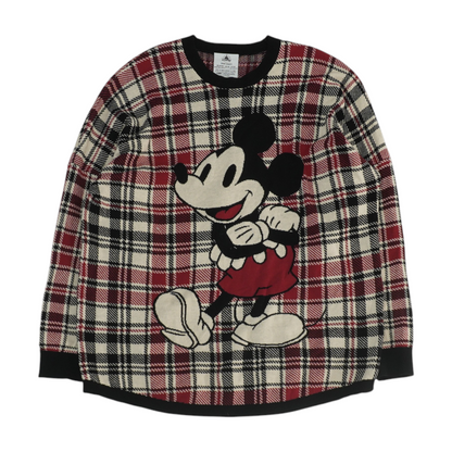 Multi Plaid Pullover Sweater