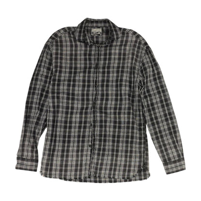 Blue Plaid Long Sleeve Button Down