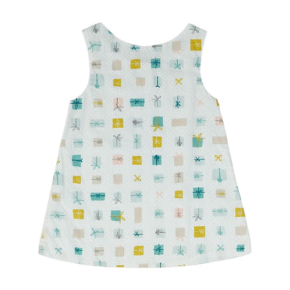 White Graphic Dress
