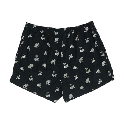 Black Floral Pajama Bottom