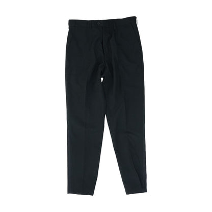 Black Solid Dress Pants